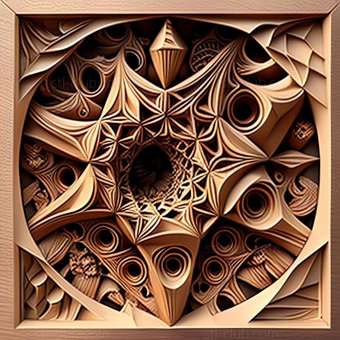 3D model st fractals (STL)